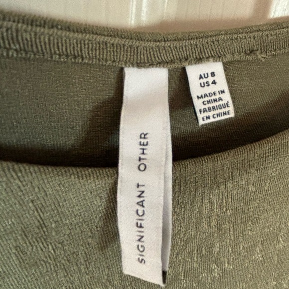 Significant other crop top size S - Picture 4 of 4